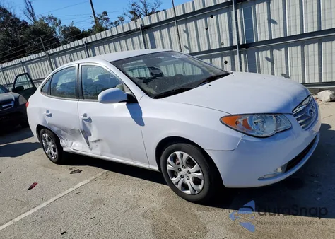 2010 Hyundai Elantra Blue z USA, uszkodzony, nr VIN KMHDU4ADXAU863294